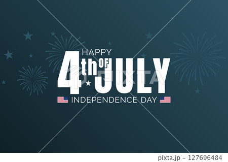 4th of July Independence Day Patriotic Card 4th of July Independence Day Patriotic Card 127696484