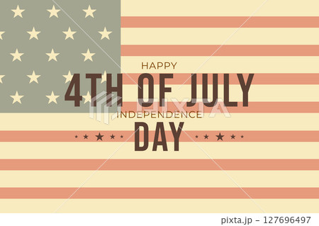 Happy 4th of July Patriotic Celebration Happy 4th of July Patriotic Celebration 127696497