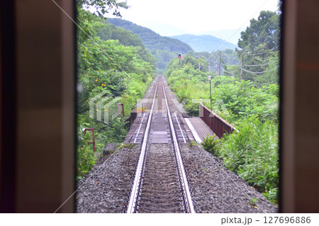 JR北海道、根室本線の新得駅から帯広駅までの普通列車風景(2023年夏) 127696886