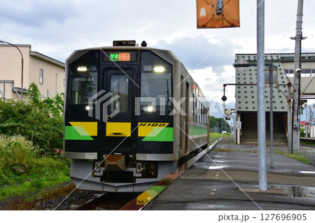 JR北海道、根室本線の新得駅から帯広駅までの普通列車風景(2023年夏) 127696905
