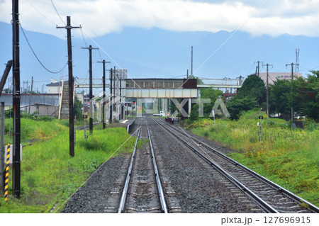 JR北海道、根室本線の新得駅から帯広駅までの普通列車風景(2023年夏) 127696915