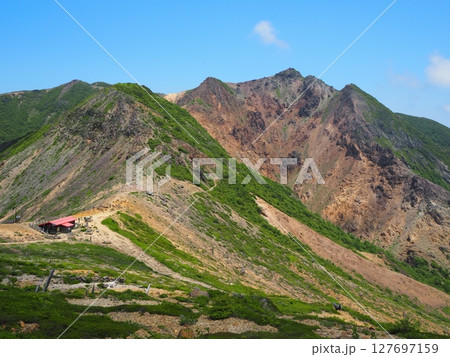 梅雨晴間の那須岳の稜線（20250620111659） 127697159
