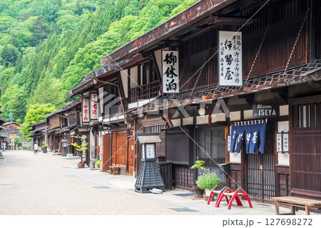 『奈良井宿 中町界隈』旧中山道 宿場町 （長野県塩尻市） 127698272