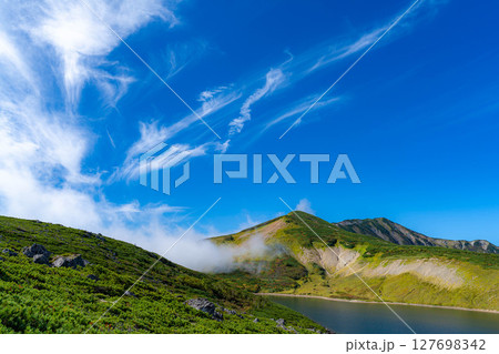 【山岳素材】初秋の白馬大池【長野県】 127698342