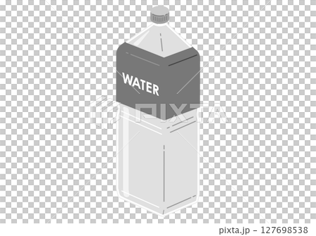 2公升塑膠瓶礦泉水的插圖 127698538