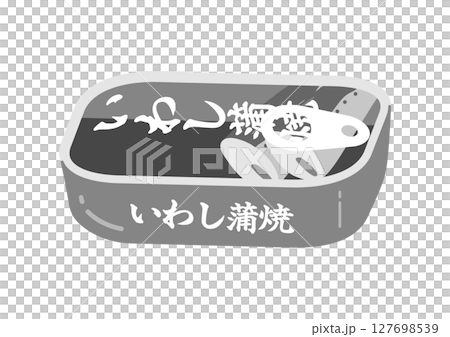 一罐烤沙丁魚的插圖 一罐烤沙丁魚的插圖 127698539