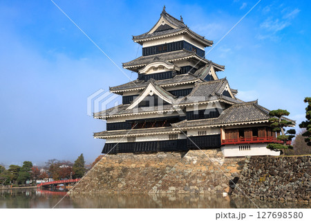 日本の風景　国宝松本城 127698580