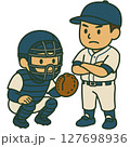 キャッチャーと監督 127698936