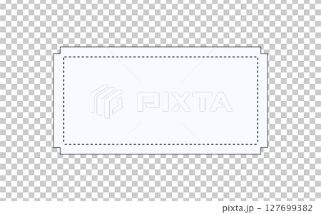 Simple line frame 127699382