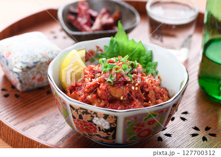 韓国料理 タラのチャンジャ (タラチャンジャ) 127700312