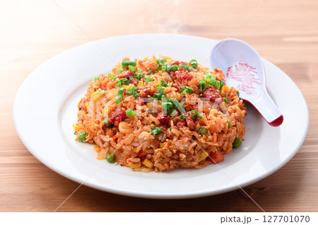 ピリ辛でやみつき♪ チャンジャ炒飯 127701070
