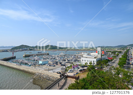 韓国の西海岸 前谷港周辺の風景【京畿道/華城市】 韓国の西海岸 前谷港周辺の風景【京畿道/華城市】 127701376