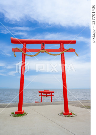 佐賀県 海中鳥居 佐賀県 海中鳥居 127701436