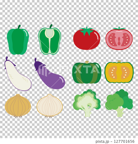 蔬菜 蔬菜橫斷面 127701656