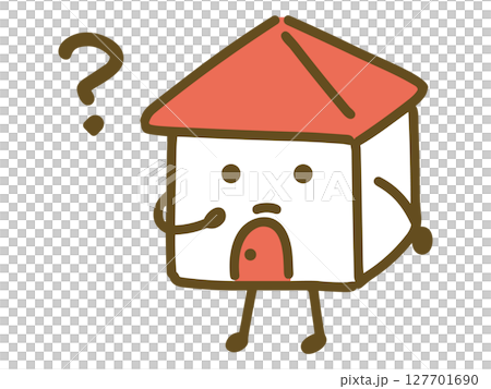疑問がある家のキャラクター 127701690