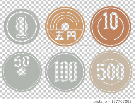 JPY Japanese Yen Icon 127702092