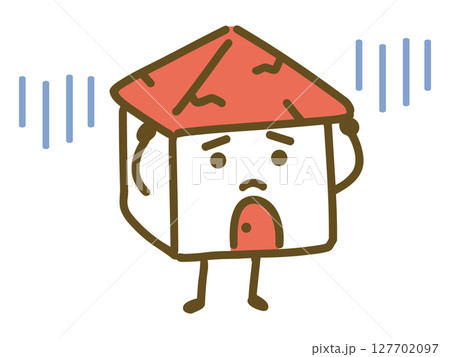 ボロボロの家のキャラクター ボロボロの家のキャラクター 127702097