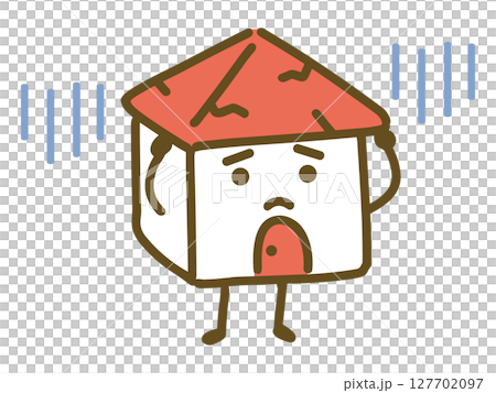 ボロボロの家のキャラクター ボロボロの家のキャラクター 127702097