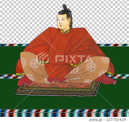 一条天皇の平常服 冠直衣 一条天皇の平常服 冠直衣 127702429