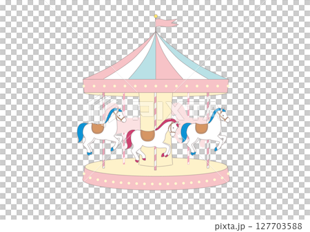旋轉木馬_5個頭 旋轉木馬_5個頭 127703588