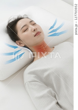 Orthopedic pillow for neck alignment and cervical support 127703932