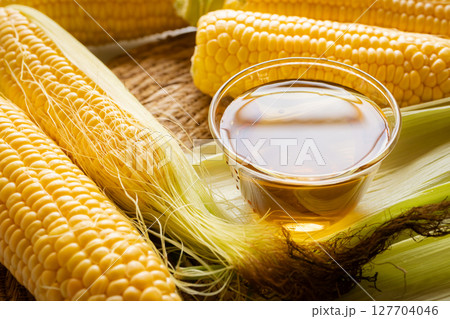 とうもろこしのひげ茶やコーン茶のイメージ写真 127704046