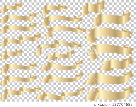 リボン、変形滑、7白金 127704685