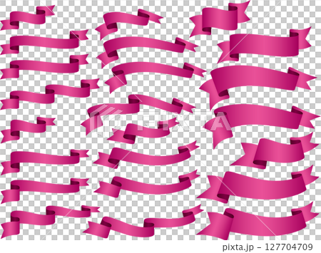 色帶,變形滑帶,M12 洋紅色 色帶,變形滑帶,M12 洋紅色 127704709