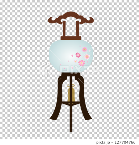 盂蘭盆節燈籠向量圖 127704766