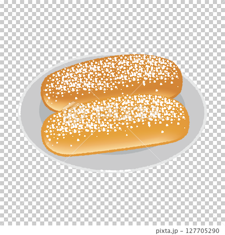 Fried bread 127705290