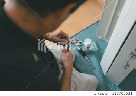 エアコン移設 127705531