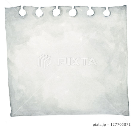 Pastel Notepad and Sticky Notes. Memo Pad for Planner, Office or Back to School. Watercolor Note Paper Illustration. 127705871