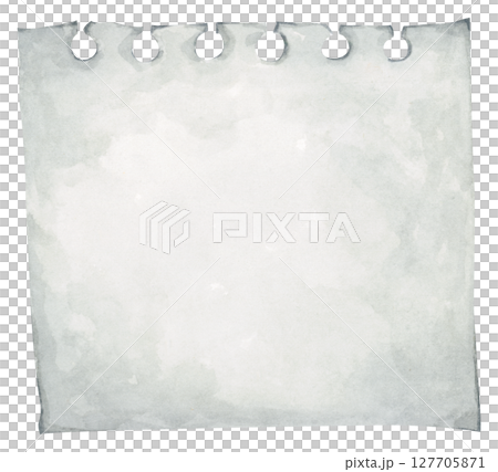 Pastel Notepad and Sticky Notes. Memo Pad for Planner, Office or Back to School. Watercolor Note Paper Illustration. 127705871