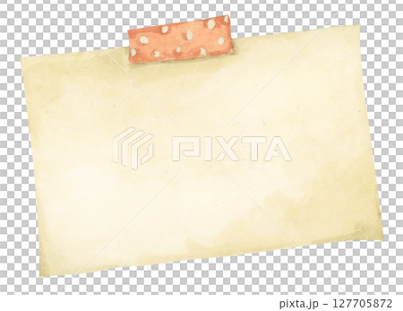 Pastel Notepad and Sticky Notes. Memo Pad for Planner, Office or Back to School. Watercolor Note Paper Illustration. 127705872