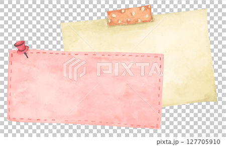 Pastel Notepad and Sticky Notes. Memo Pad for Planner, Office or Back to School. Watercolor Note Paper Illustration. Pastel Notepad and Sticky Notes. Memo Pad for Planner, Office or Back to School. Watercolor Note Paper Illustration. 127705910