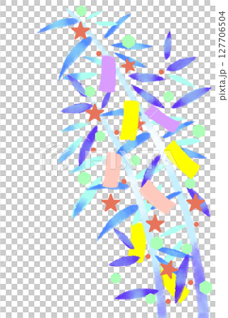 七夕裝飾的插圖 127706504