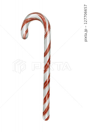 Candy cane stick illustration 127706657