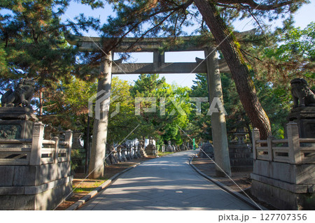 北野天満宮 二の鳥居 北野天満宮 二の鳥居 127707356