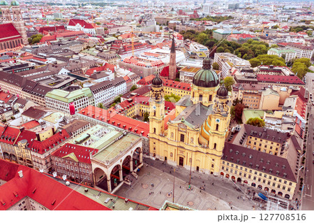 Odeonplatz in Munich, Germany, travel destination Odeonplatz in Munich, Germany, travel destination 127708516