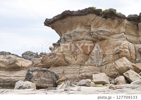 【台湾/台東県】富岡地質公園・小野柳の奇岩怪石 【台湾/台東県】富岡地質公園・小野柳の奇岩怪石 127709133