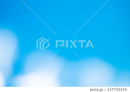 ブルー系キラキラ背景素材　(写真素材) 127710259