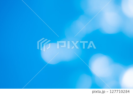 ブルー系キラキラ背景素材　(写真素材) 127710284