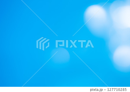 ブルー系キラキラ背景素材　(写真素材) 127710285