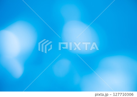 ブルー系キラキラ背景素材　(写真素材) 127710306