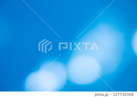 ブルー系キラキラ背景素材　(写真素材) 127710308