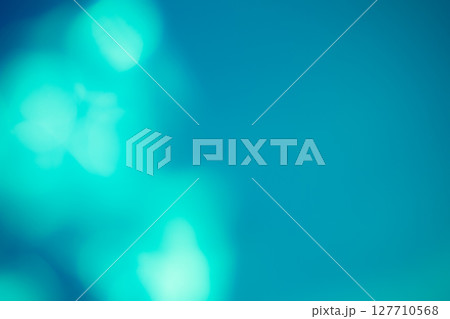 ディープグリーン系キラキラ背景素材　(写真素材) 127710568