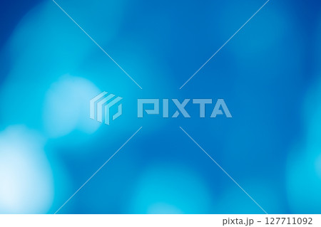 ディープブルー系キラキラ背景素材　(写真素材) 127711092