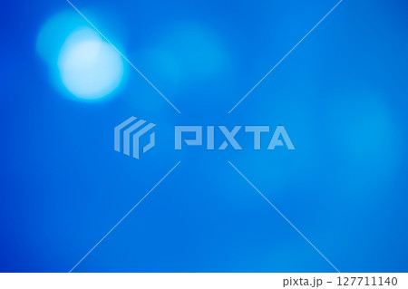 ディープブルー系キラキラ背景素材　(写真素材) 127711140