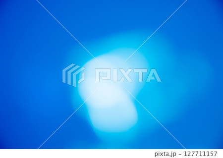 ディープブルー系キラキラ背景素材　(写真素材) 127711157