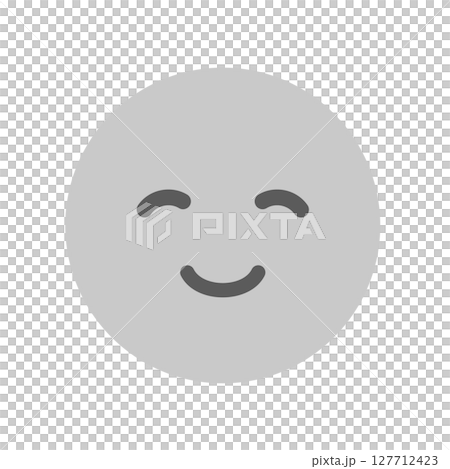 ニコニコ笑顔の絵文字|嬉しい・幸せ・楽しいなどポジティブな感情で笑っているシンプルな顔のアイコン ニコニコ笑顔の絵文字|嬉しい・幸せ・楽しいなどポジティブな感情で笑っているシンプルな顔のアイコン 127712423